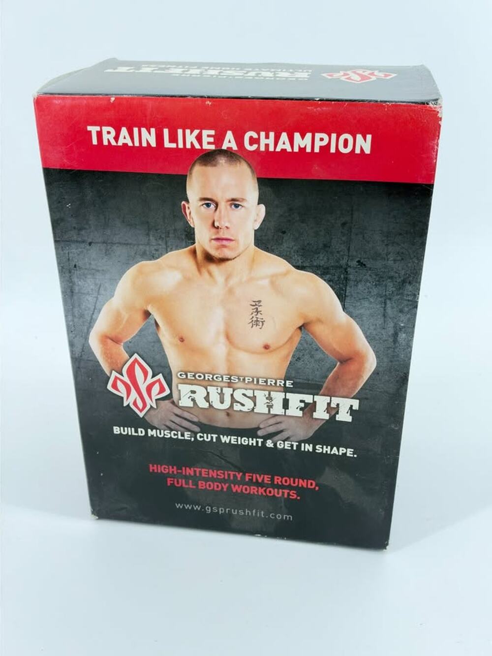 Rushfit Workout Fitness 6 DVD Set with Georges St Pierre